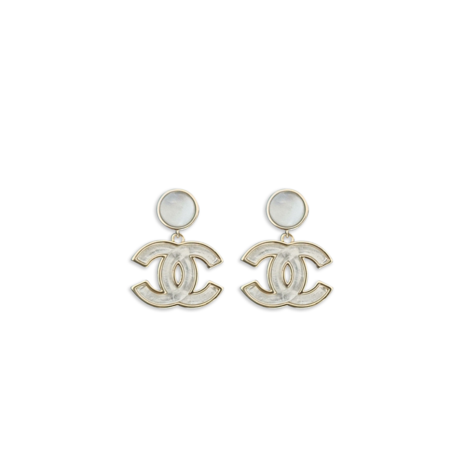 Ch**el cc earrings